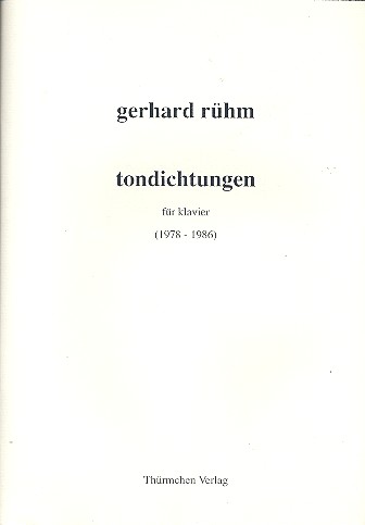 Tondichtungen für Klavier