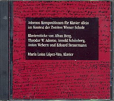 Adornos Kompositionen für Klavier allein im Kontext der