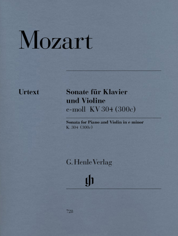 Sonate e-Moll KV304