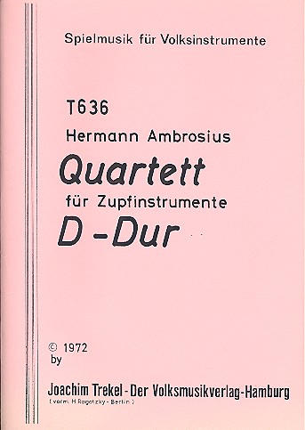 Quartett D-Dur