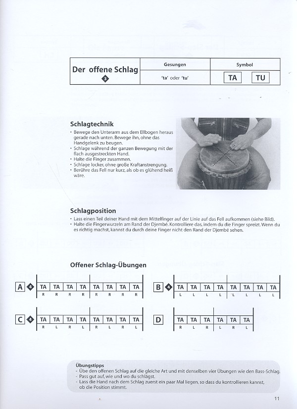 Djembe (+CD) Schule