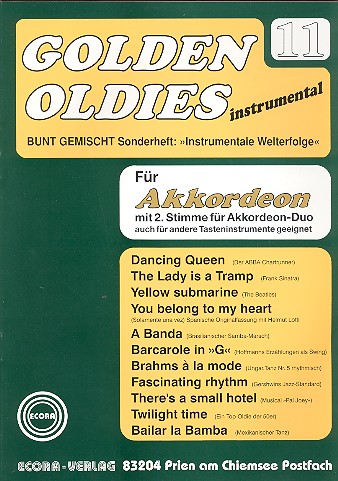 Golden Oldies Band 11 für Akkordeon