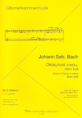 Orgelfuge a-Moll BWV539