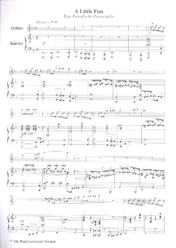 A little Fun - Eine pascalische Passacaglia