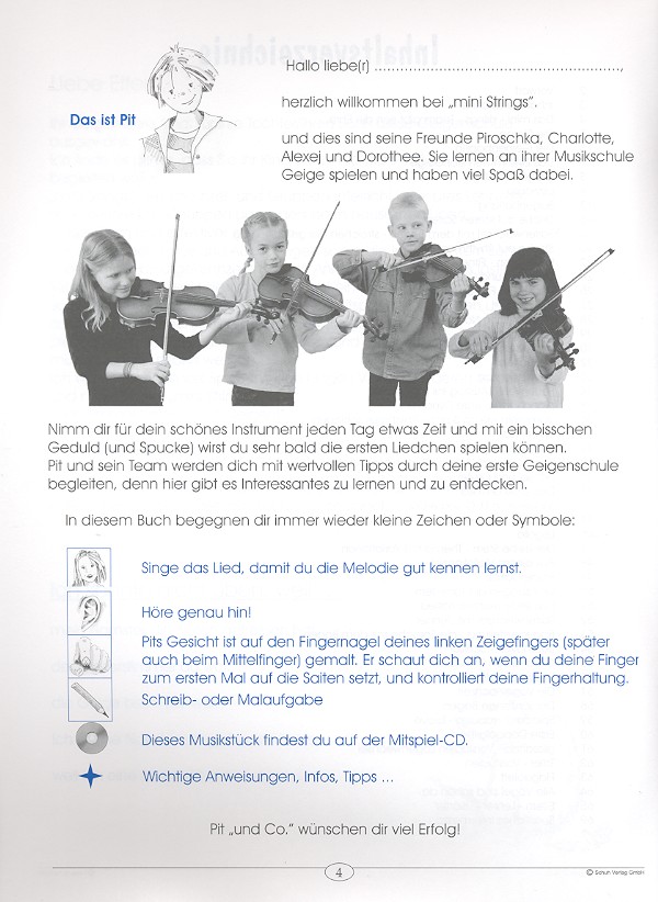 Mini Strings Band 1 (+CD)