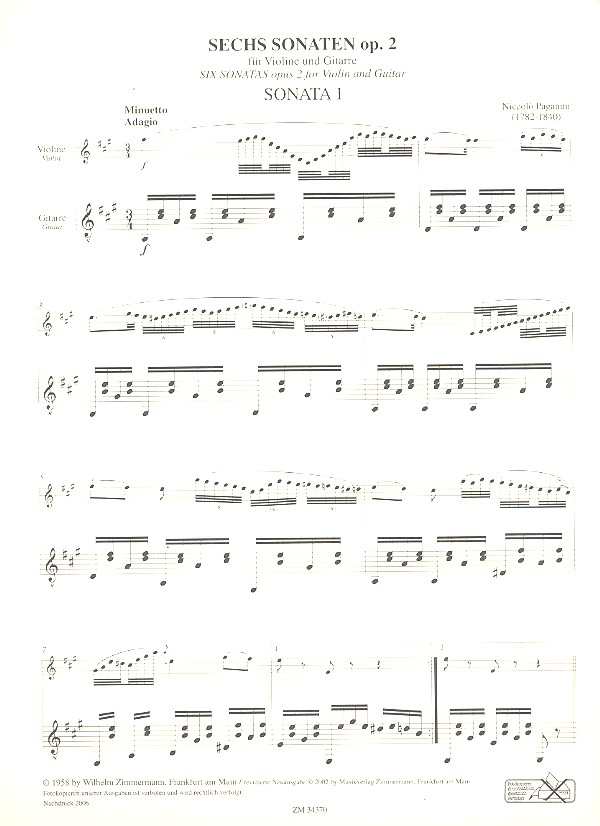 6 Sonaten op.2