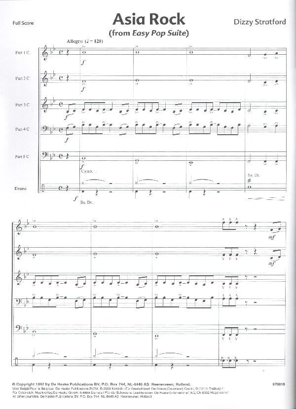 Asia Rock from easy Pop Suite