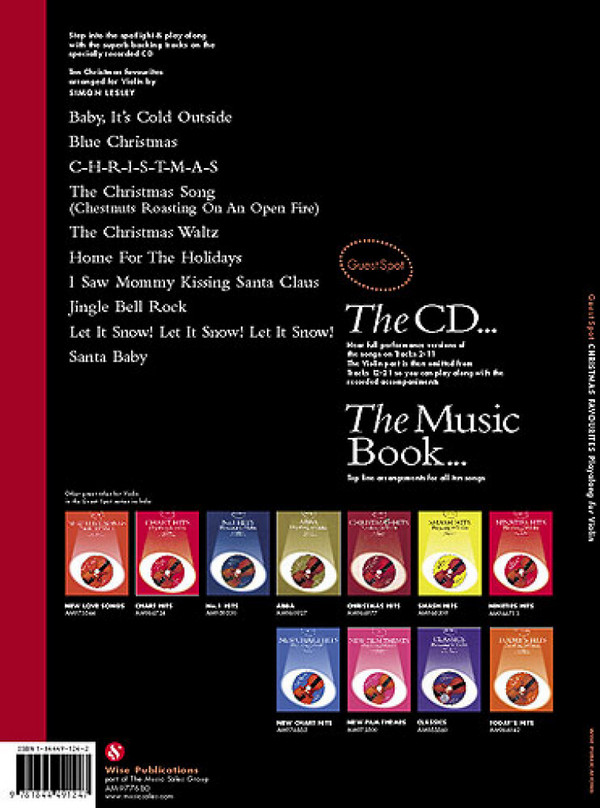 Christmas Favourites (+CD): for violin