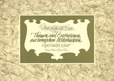 Musik aus dem alten Bern Heft 3