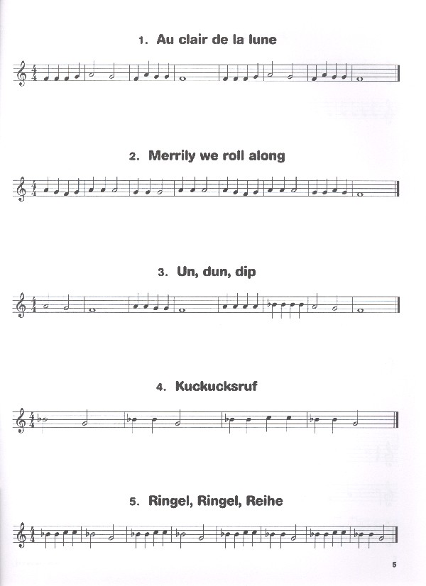 Hören lesen und spielen Band 1