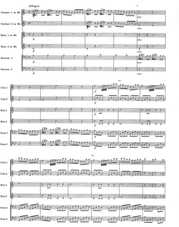 Parthia B flat major for