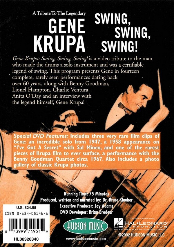 Swing Swing Swing DVD-Video (drums)