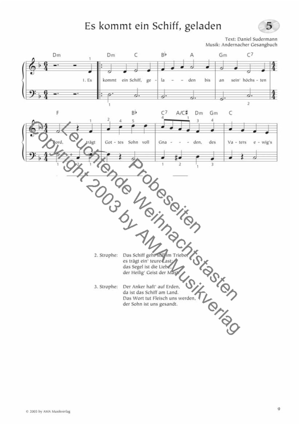 Leuchtende Weihnachtstasten (+CD +Midifiles)
