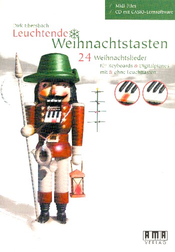 Leuchtende Weihnachtstasten (+CD +Midifiles)