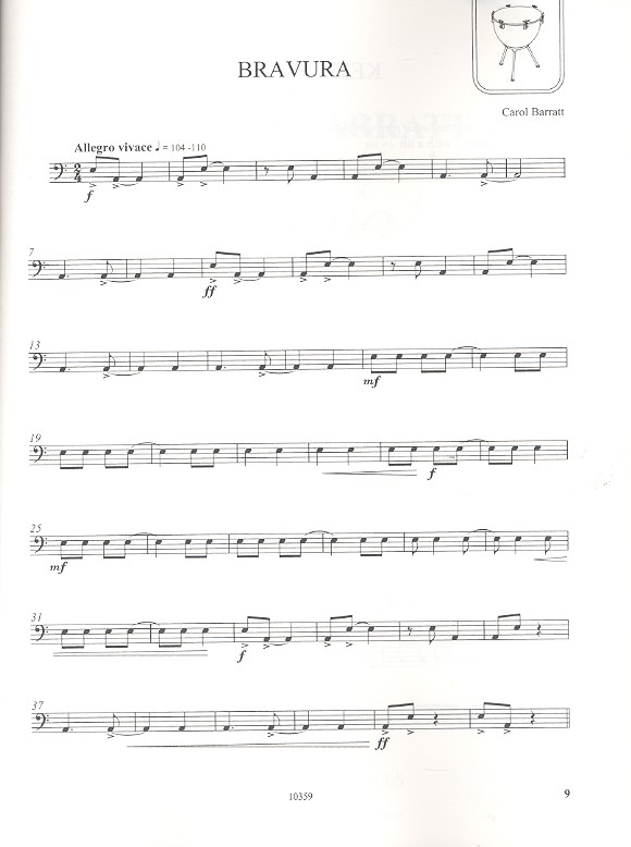 Barratt, Carol: Bravo! Percussion Band 1