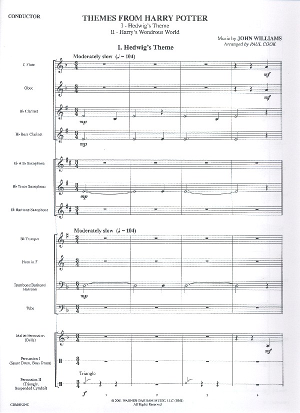 Themes from Harry Potter