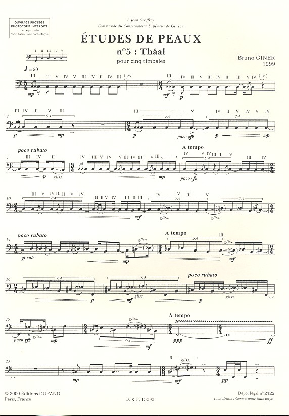 Etudes de peaux vol.5