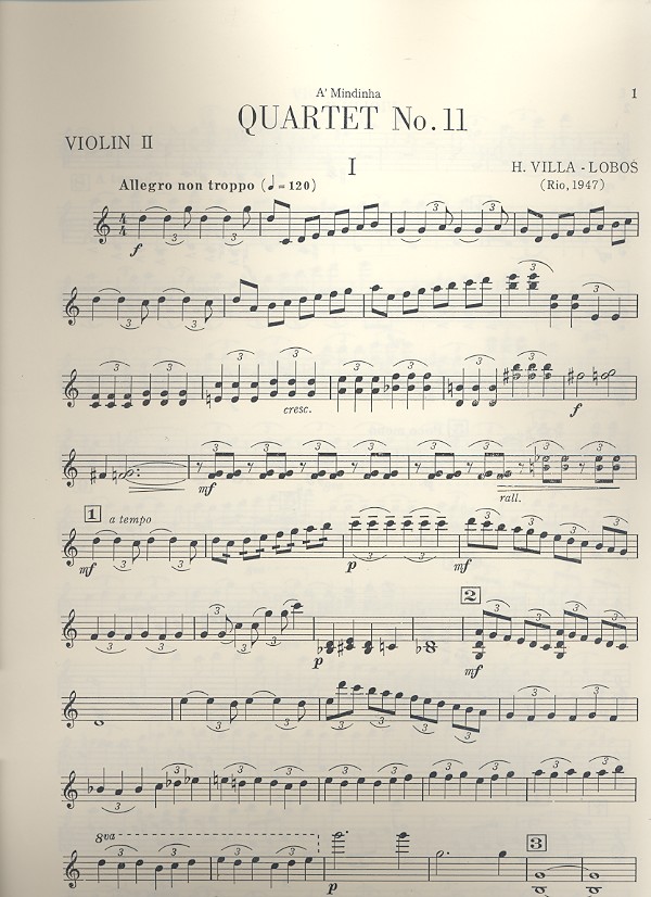 String Quartet no.11