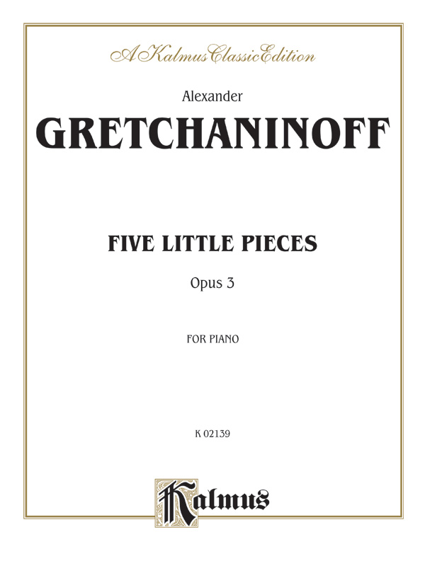 5 little Pieces op.3