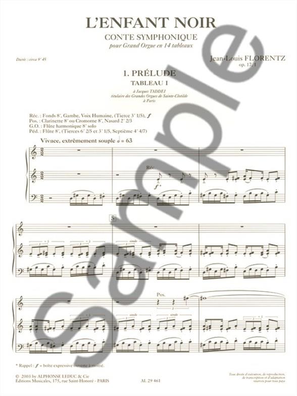 Prélude op 17,1 pour