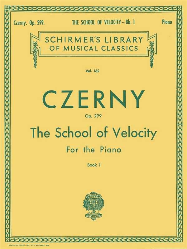 The School of Velocity op.299 Book 1 