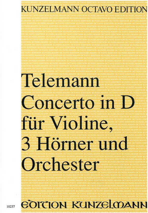 Konzert D-Dur TWV54:D2