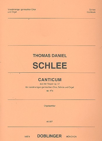 CANTICUM OP.47A FUER GEM