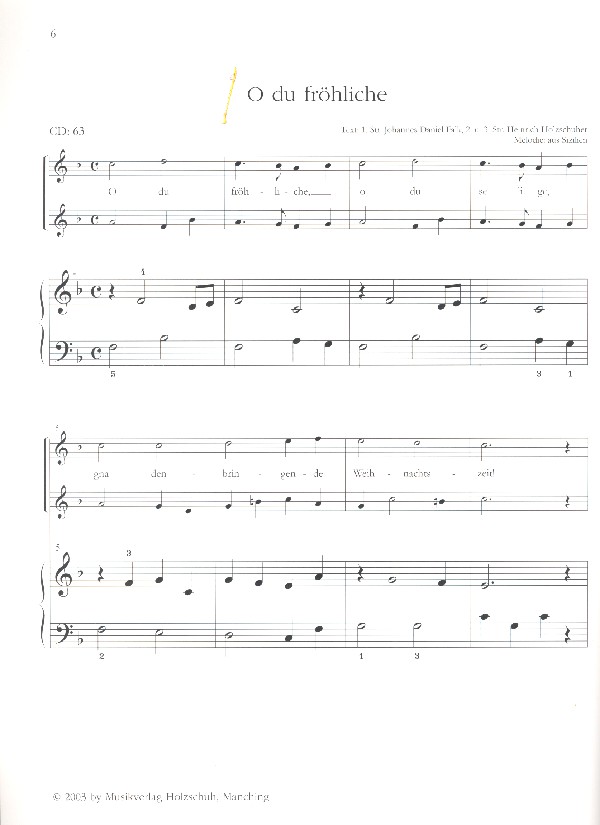 Der große Weihnachtslieder-