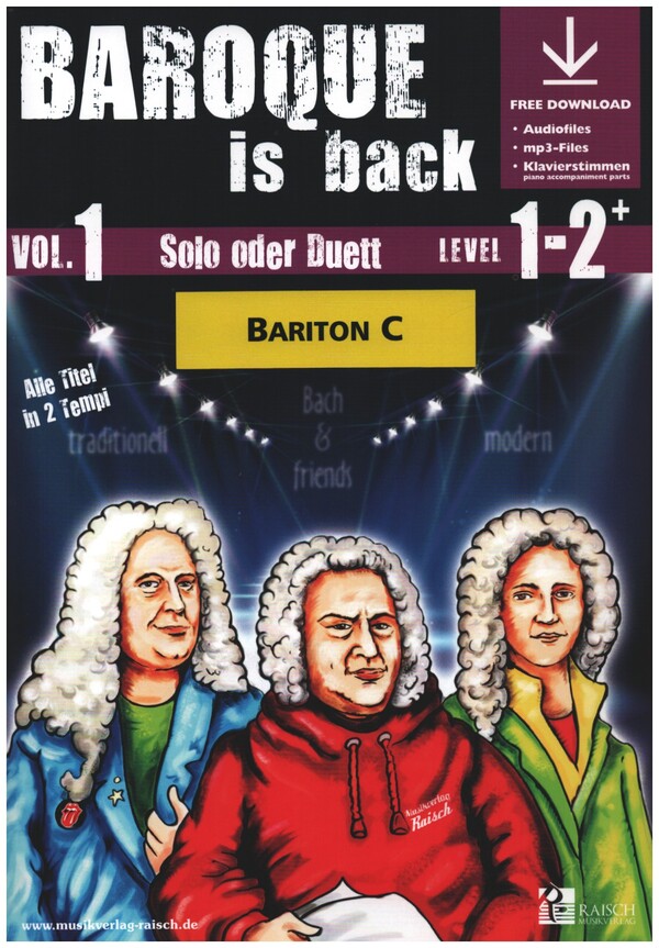 Baroque is back vol.1 (+ Online Audio)