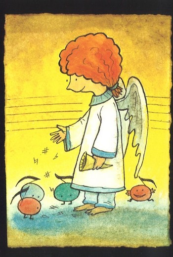 Weihnachtskarten Engel (7 Stück)