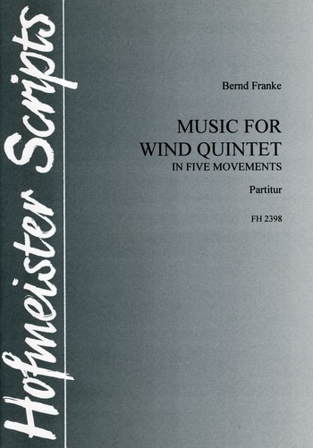 Music for Wind Quintet für Flöte, Oboe,