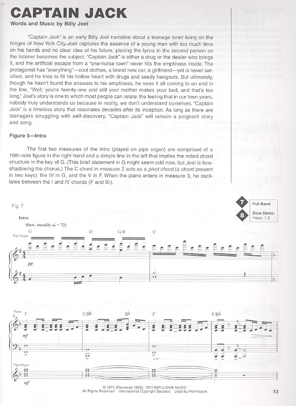 Billy Joel Classics 1974-1980 (+CD)