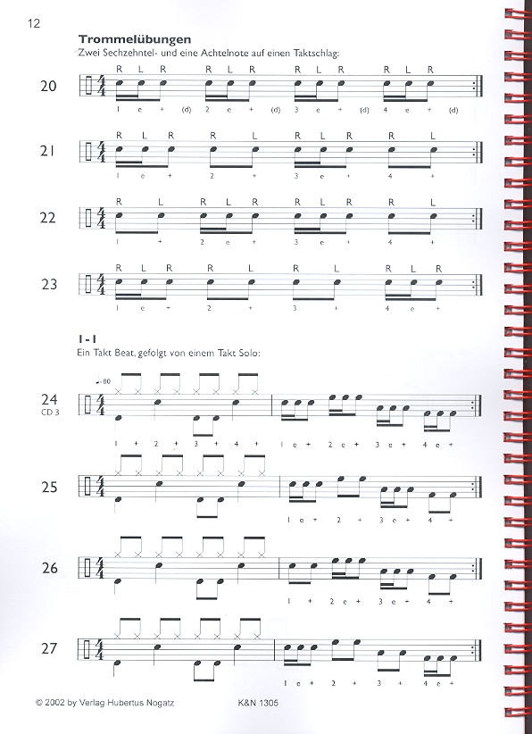 Drums for Kids (+CD) Unterstufe 2