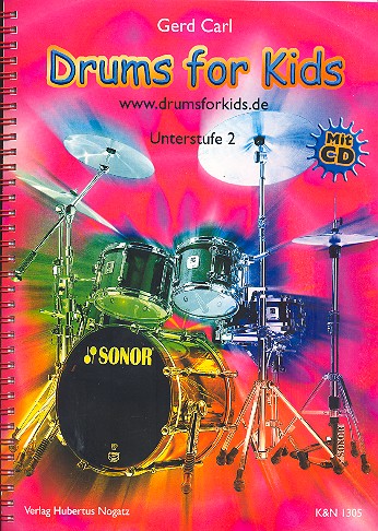 Drums for Kids (+CD) Unterstufe 2