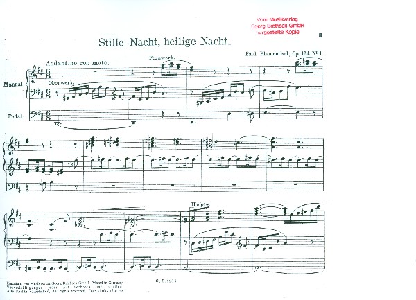 3 Weihnachtsstücke op.124