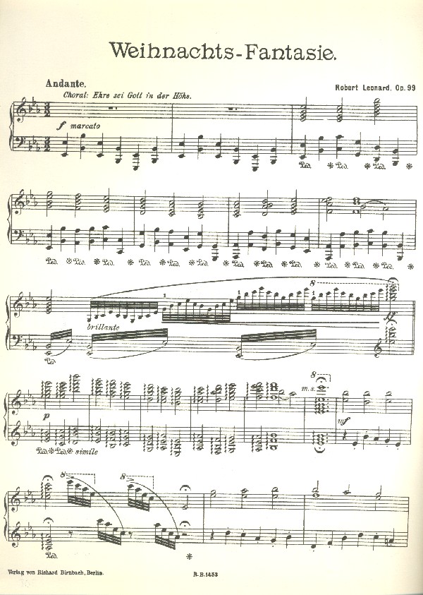 Weihnachtsfantasie op.99