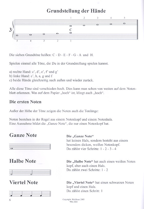 Klavierschule Klavier lernen