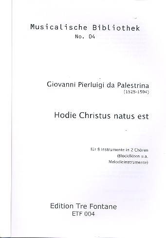 Hodie Christus natus est