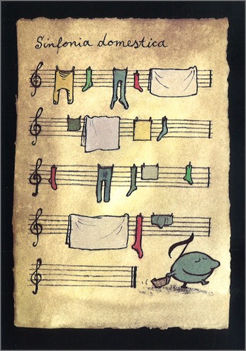 Postkarten-Set Sinfonia (7 Stück)