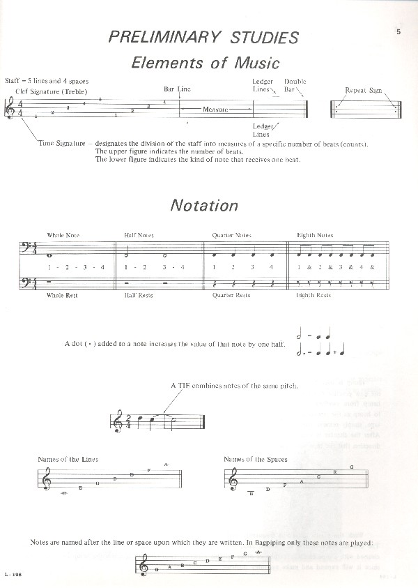 The Eric Bailey Bagpipe Methods