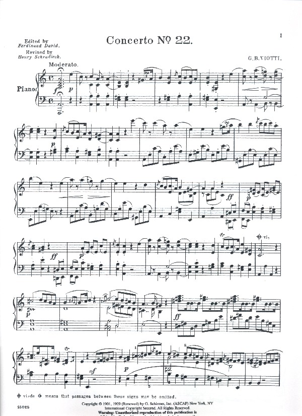 Concerto a minor No.22