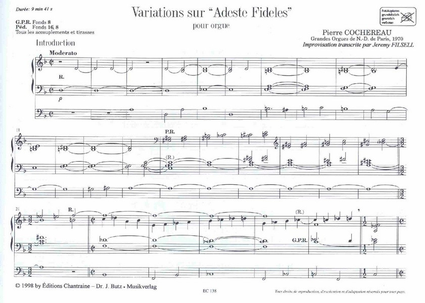 Variations sur 'Adeste fideles'