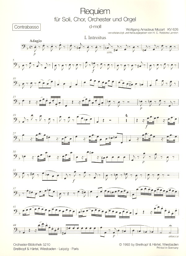 Requiem d-Moll KV626