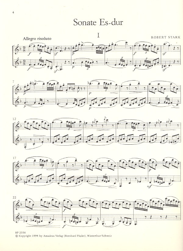 Sonate Es-Dur
