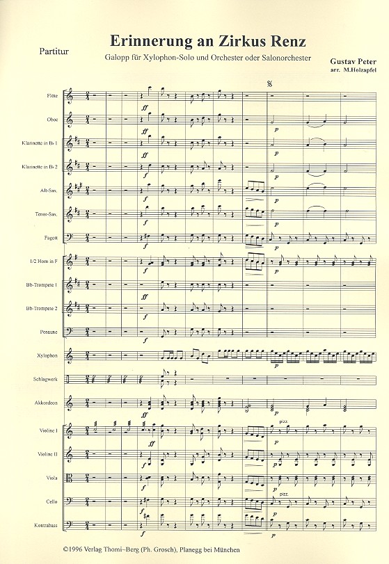 Erinnerung an Zirkus Renz