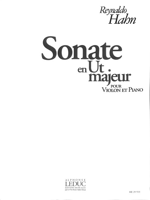 Sonate ut majeur