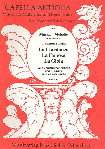 La constanza, la famosa und la gioia