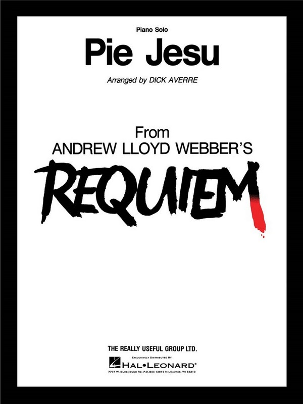 Pie Jesu: for piano solo from