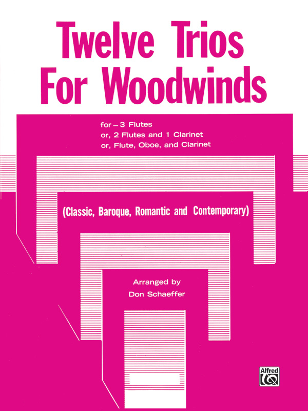 12 Trios for woodwinds