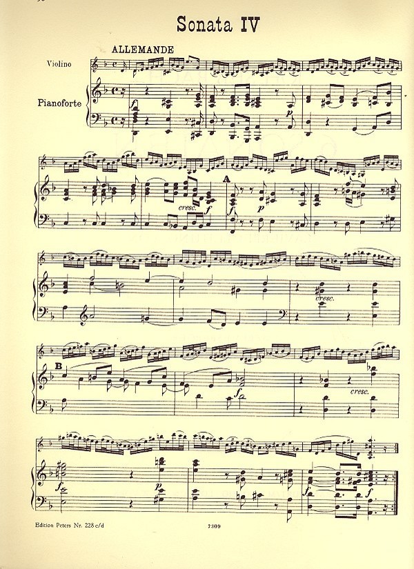 6 Sonaten für Violine solo